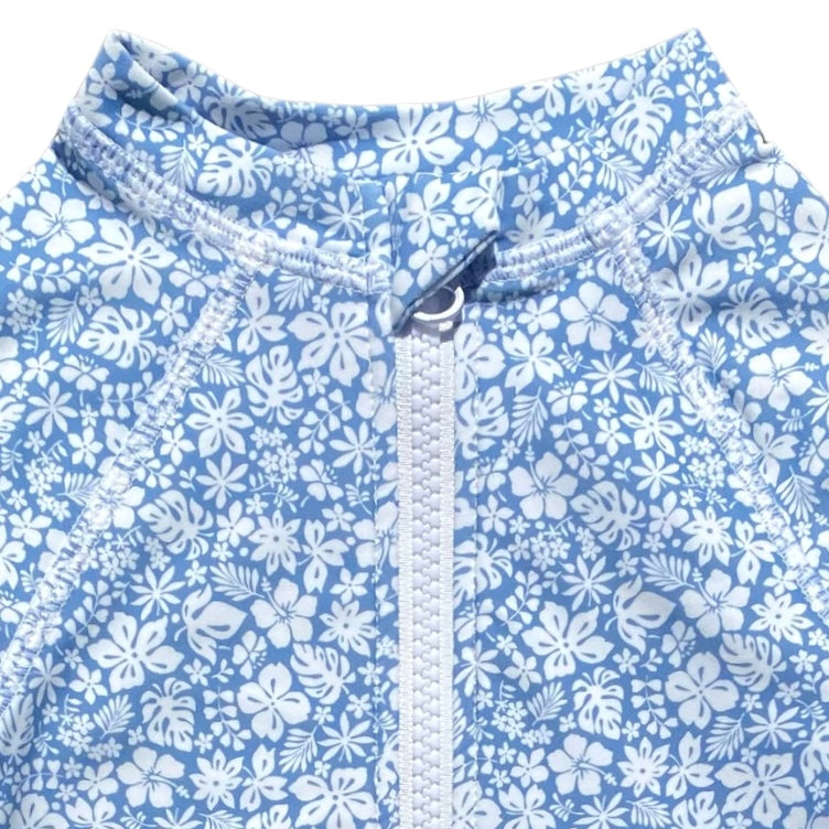 Ditsy Tropical Blue