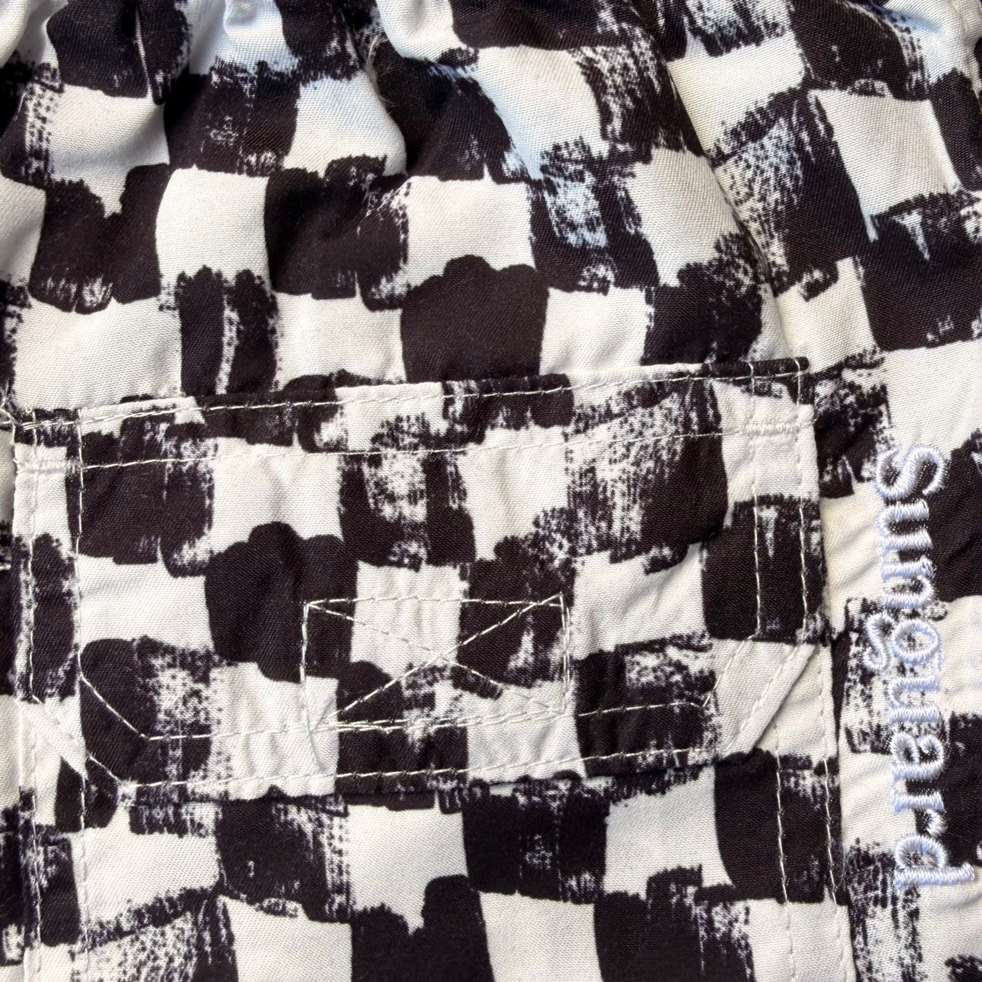 checkered