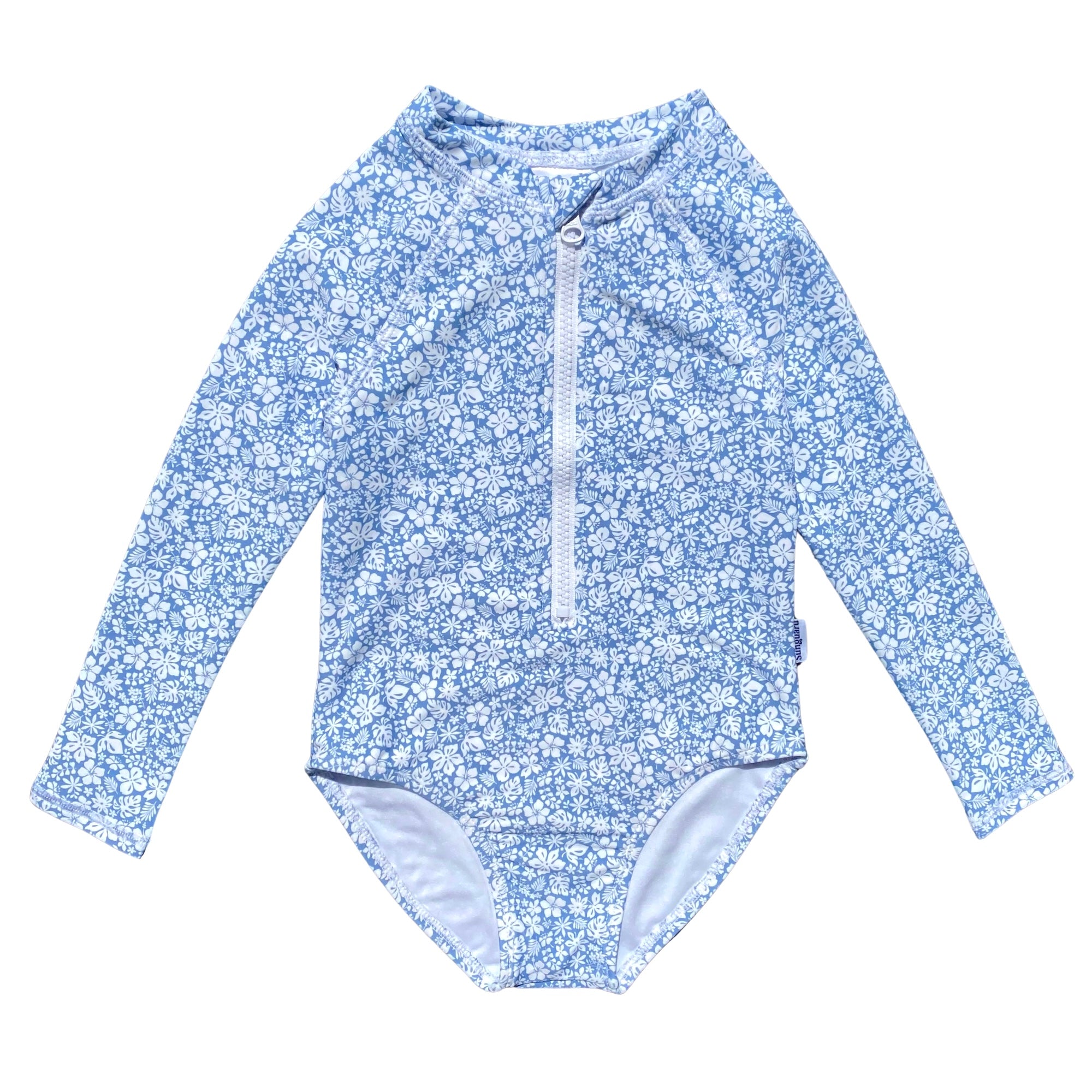 Ditsy Tropical Blue