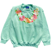 Girls Cotton-Blend Lei Sweatshirt