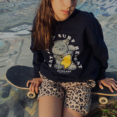 Kids’ Cotton-Blend Surf Cat Sweatshirt