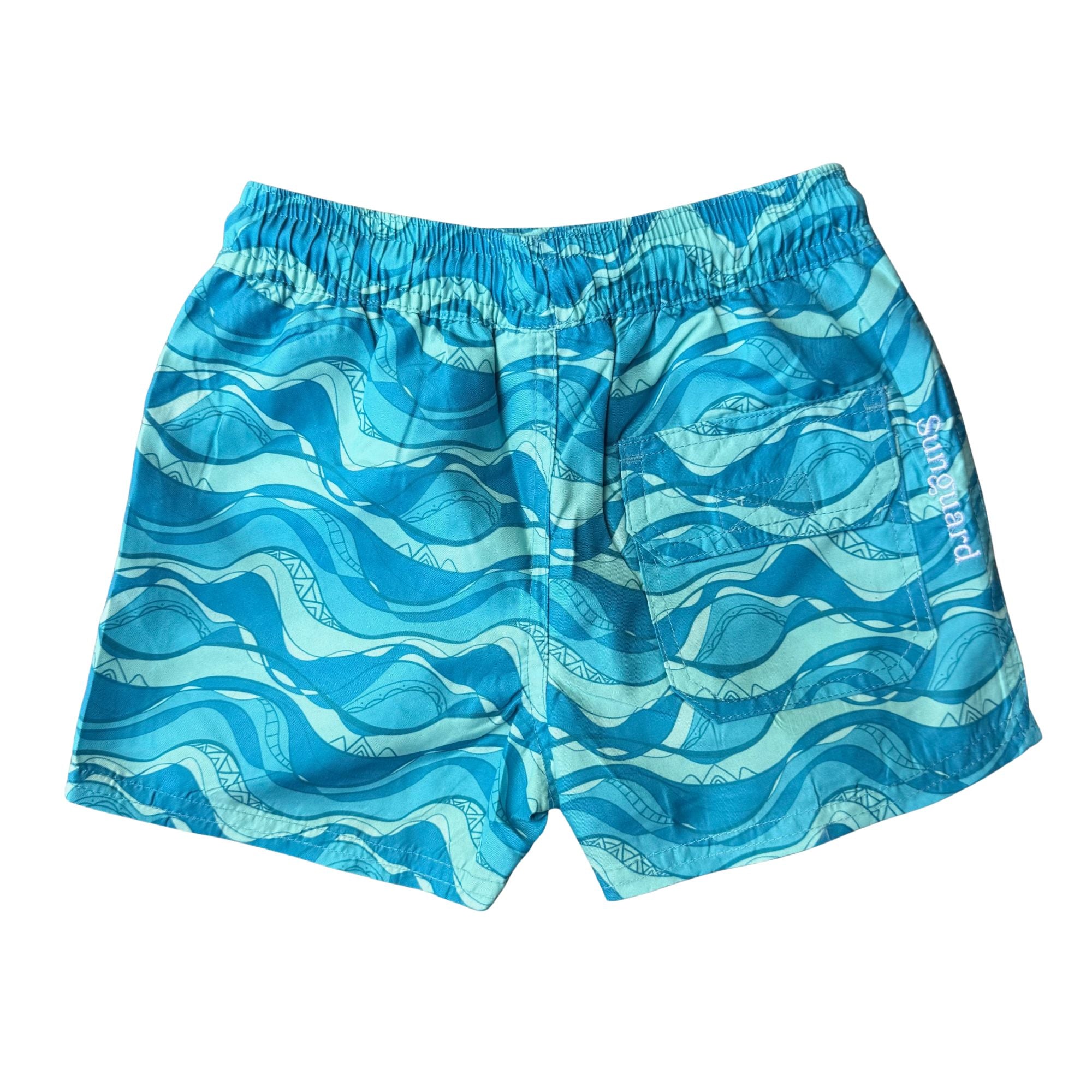 teal waves