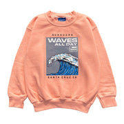 Kids’ Cotton-Blend Waves Sweatshirt