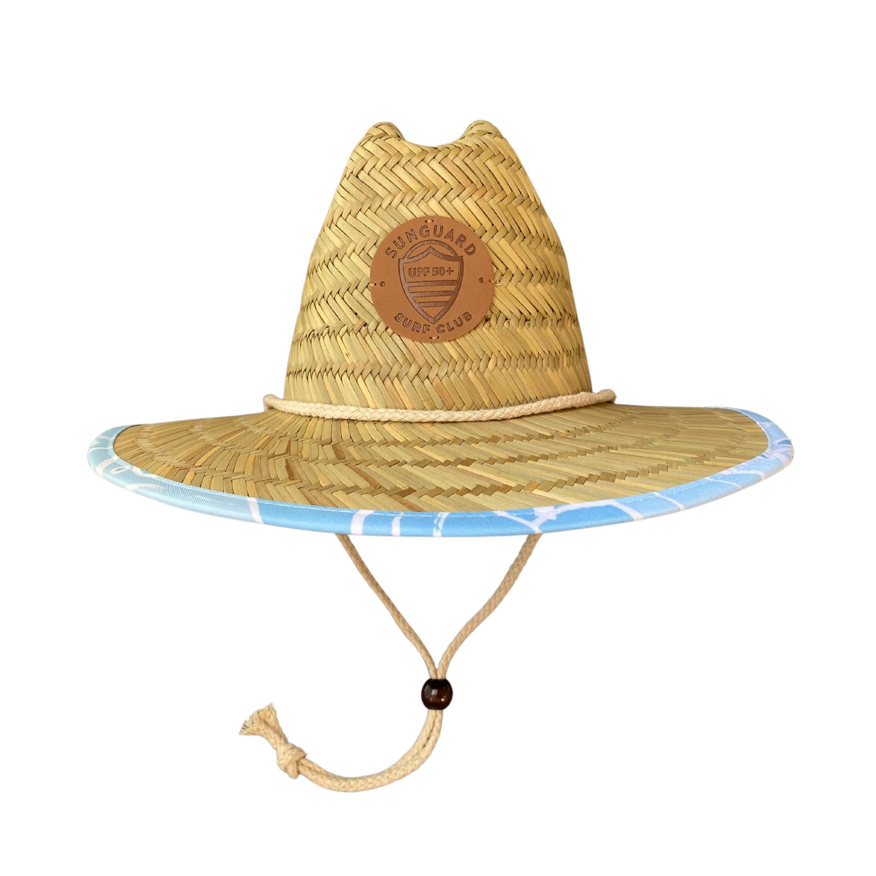 Kids Lifeguard Straw Hat for Baby, Toddler and Youth Banana Leaves / 5-8Y
