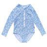Ditsy Tropical Blue