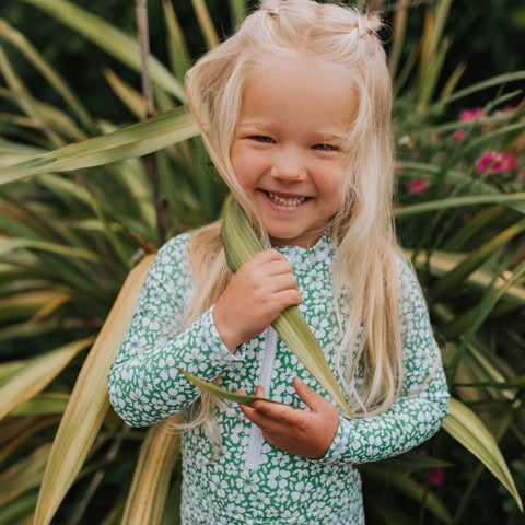Baby Long Sleeve Sunsuit