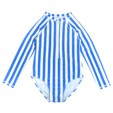 Girls Long Sleeve One-Piece Rashguard