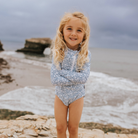 Ditsy Tropical Blue